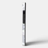 Groovy Daisy Flowers Retro Gray Boho Floral Case-Mate iPhone Case (Achterkant / Links)