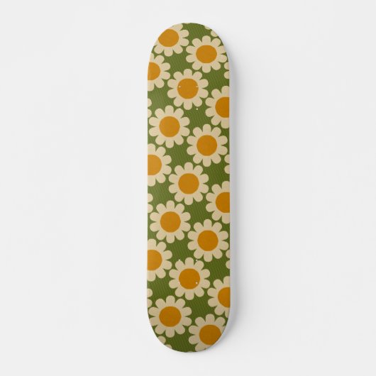 Groovy Daisy  Skateboard (Voorkant)