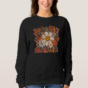 Groovy Dankbaar Gewoon een meisje dat van herfst h Trui