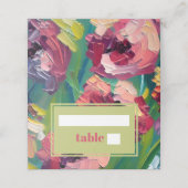 Groovy Deco Olieverfschilderij Bruiloft (Buitenkant ongevouwen)