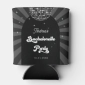 Groovy Disco Bal Bachelorette Party Favor Blikjeskoeler (Achterkant)