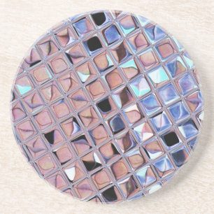 Groovy Disco Ball Mirror Ball Disco Wereldbol Zandsteen Onderzetter