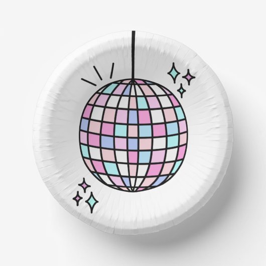 Groovy Disco Ball Papieren Kommen (Voorkant)