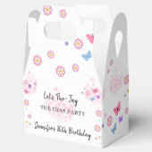 Groovy Disco Eras Verjaardagsfeestgunst Box Bedankdoosjes (Geopend)