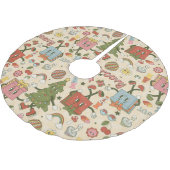 groovy disco kerstboom kerstboom rok (Gekanteld)