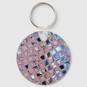 Groovy Disco Mirror Ball for Dance Party Sleutelhanger (Voorkant)