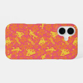 Groovy Disco Scooby-Doo Pattern iPhone 16 Hoesje (Achterkant horizontaal)