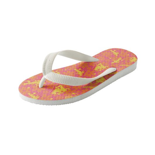 Groovy Disco Scooby-Doo Pattern Kinder Teenslippers (Schuin)