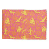 Groovy Disco Scooby-Doo Pattern Kussensloop (Achterkant)
