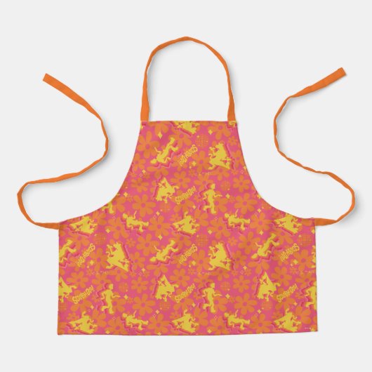 Groovy Disco Scooby-Doo Pattern Schort (Voorkant)