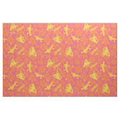 Groovy Disco Scooby-Doo Pattern Stof (Fat Quarter)