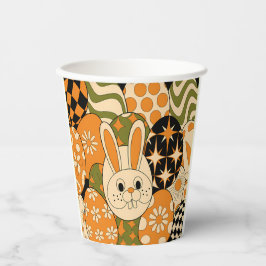 Groovy Easter Bunny Party Paper Cups Papieren Bekers