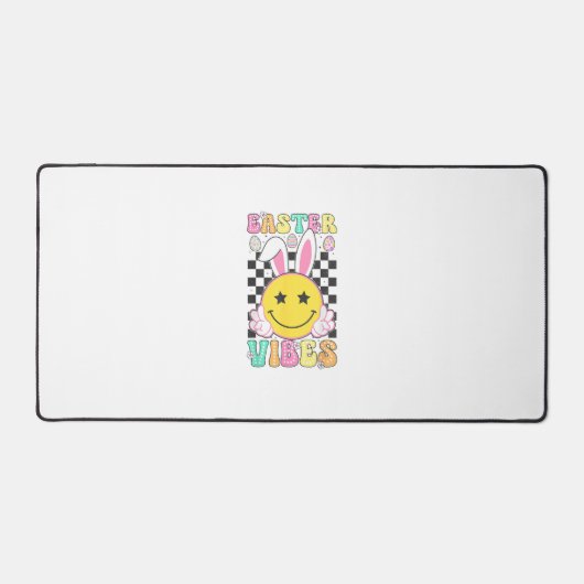 Groovy Easter Vibes Bunny Easter Day Smile Face Gi (Recto)