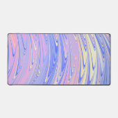 Groovy Éclectique Quirky Ondulé Pastel Abstrait (Recto)