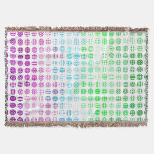 Groovy Eclectische Boho Abstracte Toric Pride Vlag Deken