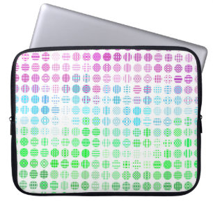 Groovy Eclectische Boho Abstracte Toric Pride Vlag Laptop Sleeve