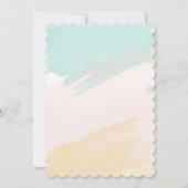 Groovy Een Eerste Verjaardag Retro Regenboog Bloem Kaart (Achterkant)