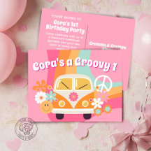 Groovy Eerste Verjaardag