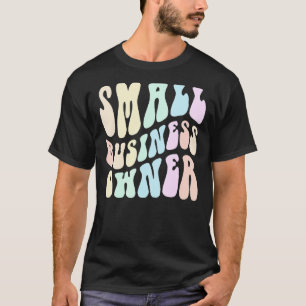 Groovy EIGENAAR VAN EEN KLEIN BEDRIJF Miljonair in T-shirt