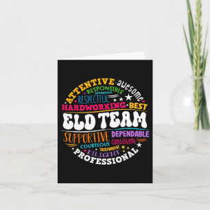 Groovy Eld Team Crew Engelse taalontwikkeling Kaart