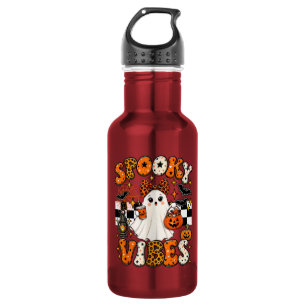 Groovy enge sfeer Cute Boo Geest Halloween Waterfles