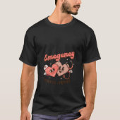 Groovy ER Noodkamer Verpleegkundige Squad Valentij T-shirt (Voorkant)