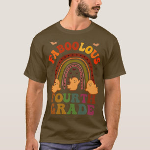 Groovy FABOOLOUS 4-GRADE LERENkostuum Dit is T-shirt