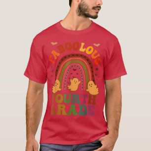 Groovy FABOOLOUS 4-GRADE LERENkostuum Dit is T-shirt