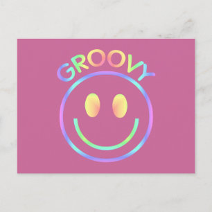 Groovy Face Briefkaart