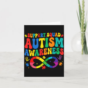 Groovy familie ondersteuningsteam autisme bewustzi kaart