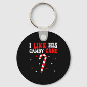 Groovy Family Christmas Couple Matching Funny Tee Sleutelhanger (Voorkant)