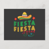 Groovy Fiesta Squad Briefkaart (Voorkant)