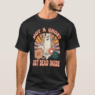 Groovy  Floral is geen ghost die alleen maar dood  T-shirt