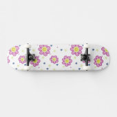 Groovy Flower Skateboard Design (Horizontaal)