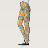 Groovy Flowers met  Vibes Leggings (Links)