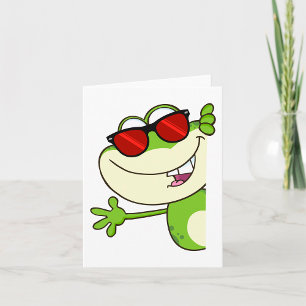 Groovy Frog Kaart