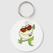 Groovy Frog Sleutelhanger (Voorkant)