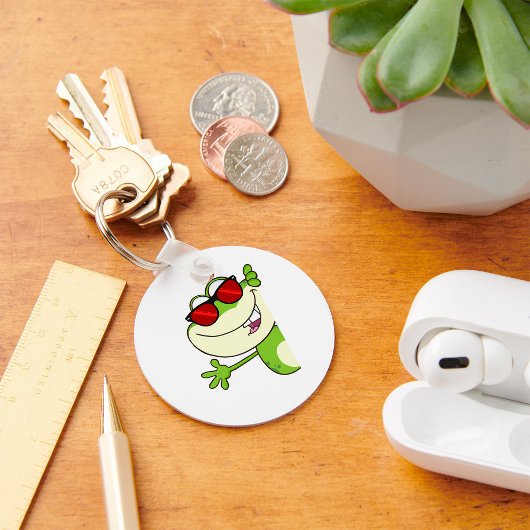 Groovy Frog Sleutelhanger