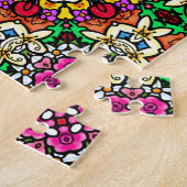 Groovy Funky Flower Power Puzzle Impossible (Côté)