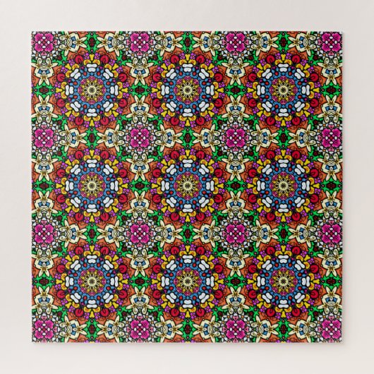 Groovy Funky Flower Power Puzzle Impossible (Vertical)