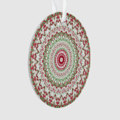 Groovy Funky Tie Dye Noël Boho Hippie Mandala (devant)