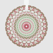 Groovy Funky Tie Dye Noël Boho Hippie Mandala (dos)