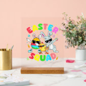 Groovy Funny Rabbit Egg Chick Easter Squad Day Men (Mariage)