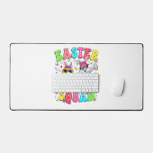 Groovy Funny Rabbit Egg Chick Easter Squad Day Men (Clavier et souris)
