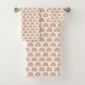 Groovy Garden Towel Terracotta Copper Touch (En situation)