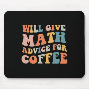 Groovy geeft wiskundig advies voor koffie Grappige Muismat