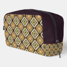 Groovy Geometrische Warme Tinten