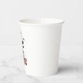 groovy Ghost retro Halloween Two Spooky Birthday Papieren Bekers (Links)