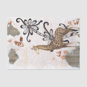 Groovy Giraffe Tissuepapier