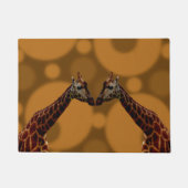 Groovy Giraffes A Go, Deurmat (Voorkant)